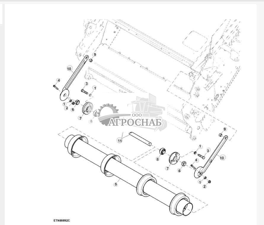 Барабан питателя 